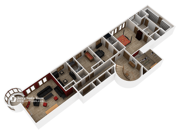 3D Floor Plan-Lower Level6