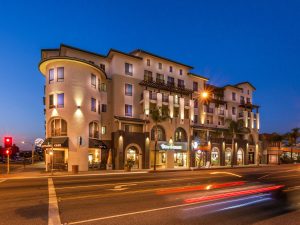 Complex Exterior Twilight