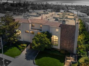 Complex Aerial View Twilight