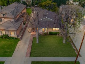 Aerial View Twilight