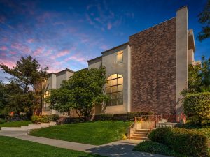 Complex Front Exterior Twilight