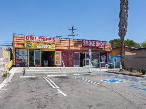 Retail Stores Front View