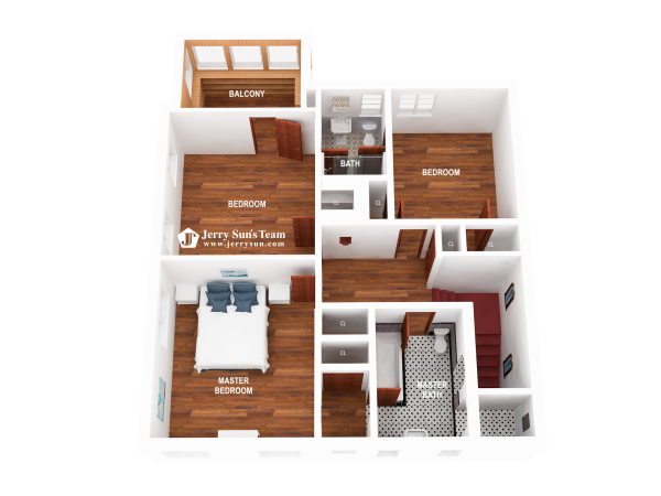 3D Floor Plan-Second-Logo1