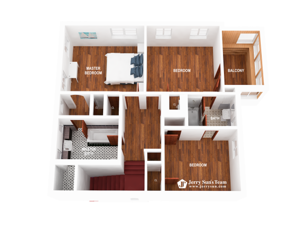3D Floor Plan-Second-Logo2
