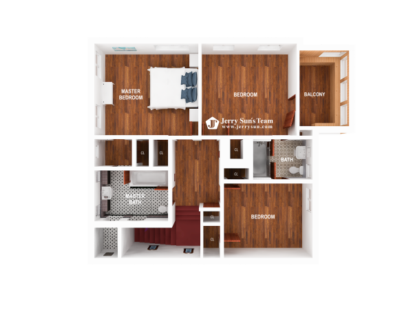 3D Floor Plan-Second-Logo4