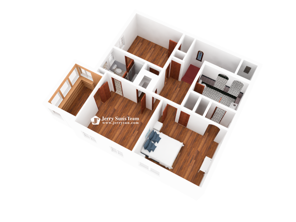 3D Floor Plan-Second-Logo5