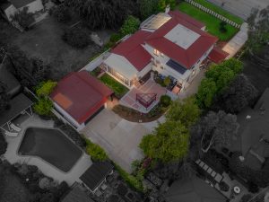 Aerial View Twilight