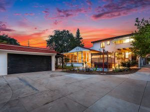 Backyard & Garage Twilight
