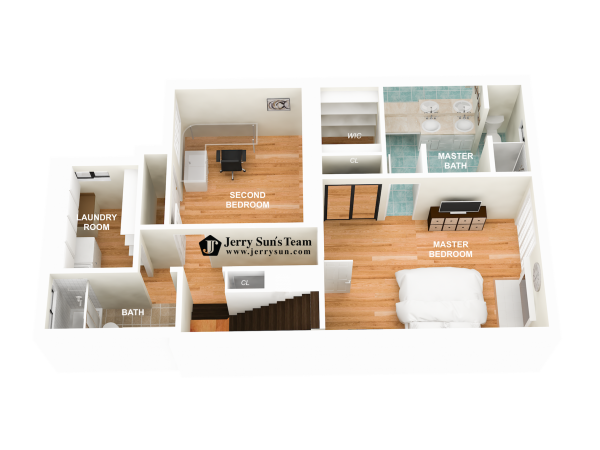 3D Floor Plan-Lower Logo2