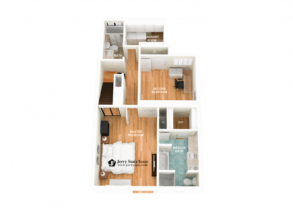 3D Floor Plan-Lower Logo3