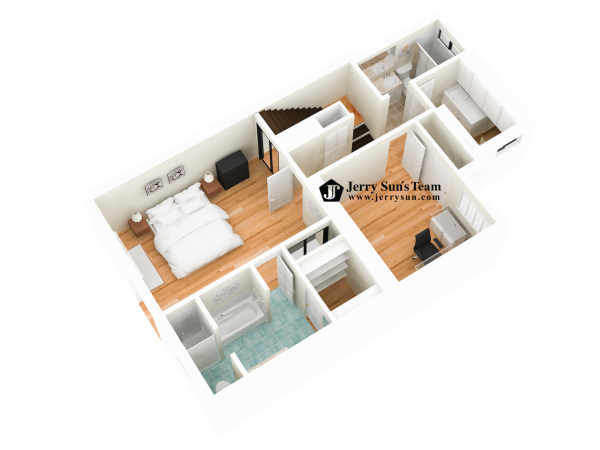 3D Floor Plan-Lower Logo4