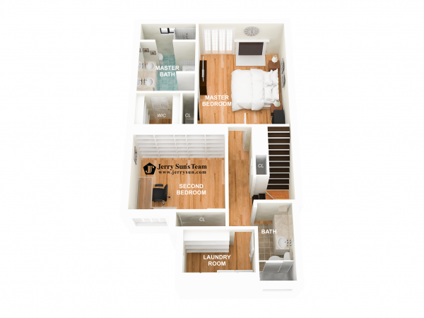 3D Floor Plan-Lower Logo5