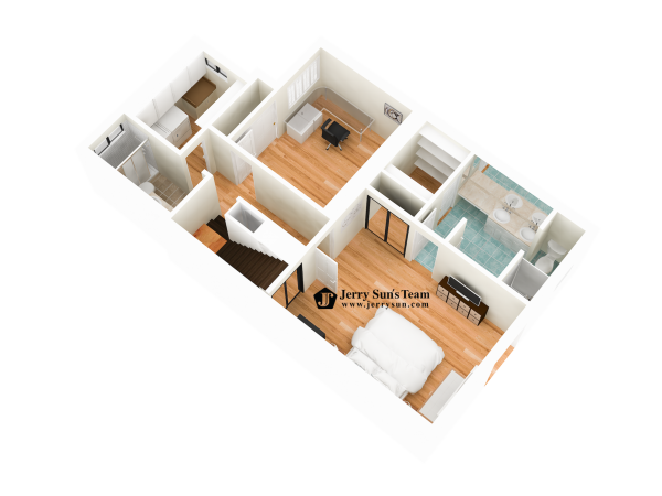 3D Floor Plan-Lower Logo6