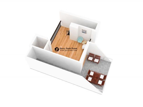 3D Floor Plan-Upper Logo5