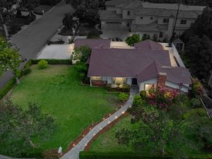 Aerial View Twilight