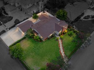 Aerial View Twilight