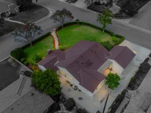 Aerial View Twilight