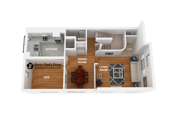 3D Floor. Plan-Main. Logo2