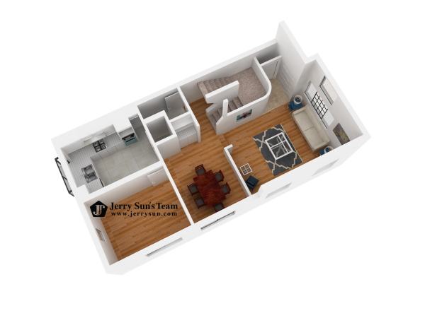 3D Floor. Plan-Main. Logo4