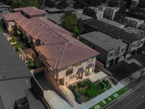 Aerial View Twilight