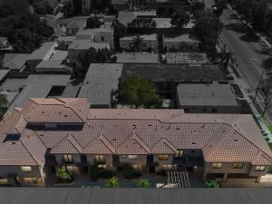 Aerial View Twilight