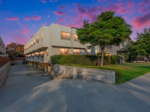 Complex Exterior Twilight