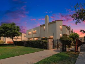 Complex Exterior Twilight