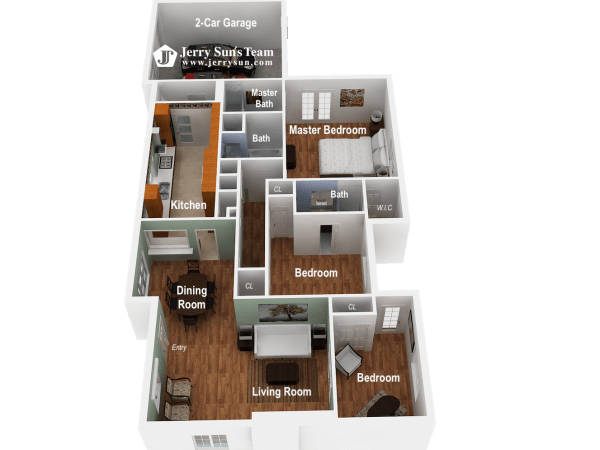 3D Floor Plan-Logo3
