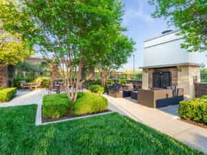 Community-Outdoor Seating Area with Fireplace