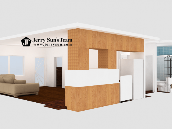 UNIT#A-3D Dollhouse View-Logo2