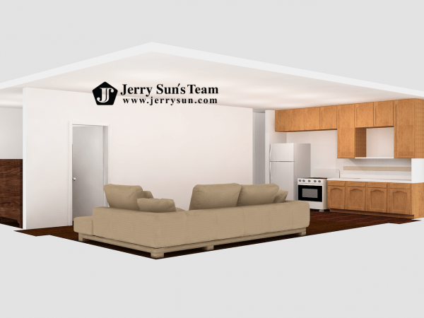 UNIT#A-3D Dollhouse View-Logo4