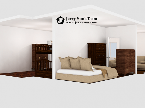 UNIT#A-3D Dollhouse View-Logo6