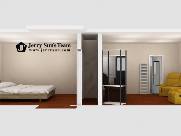 UNIT#B-3D Dollhouse View-Logo4