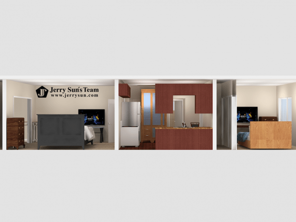 UNIT#C-3D Dollhouse View-Logo1