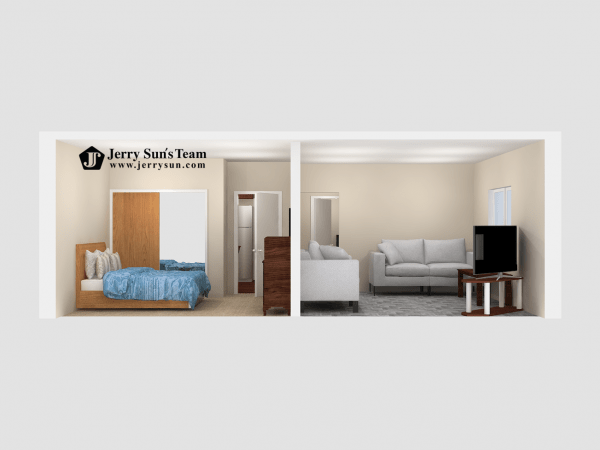 UNIT#C-3D Dollhouse View-Logo3