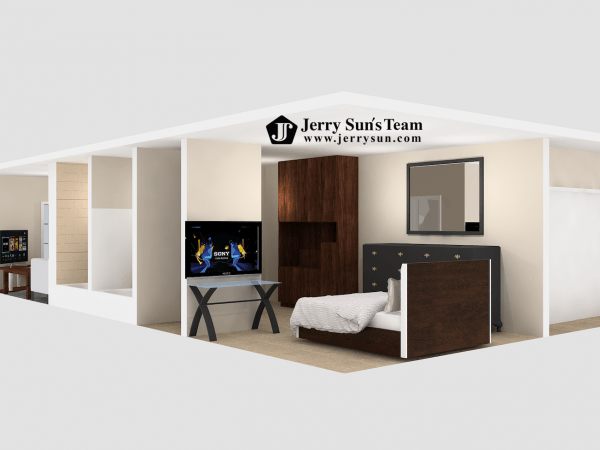 UNIT#C-3D Dollhouse View-Logo4