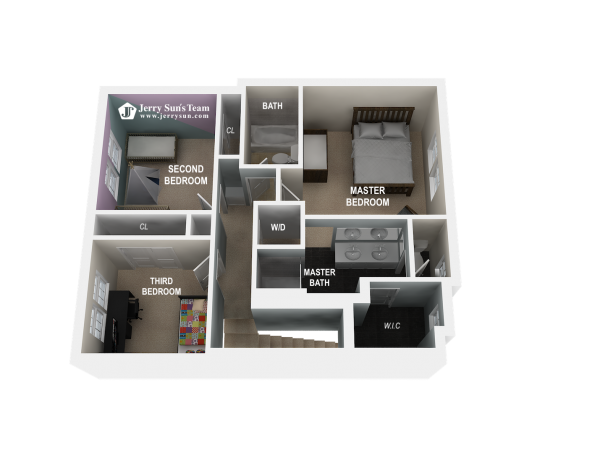 3D FLOOR PLAN-UPPER LOGO1