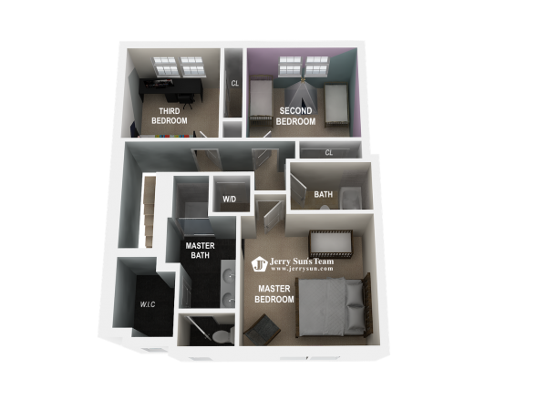 3D FLOOR PLAN-UPPER LOGO2