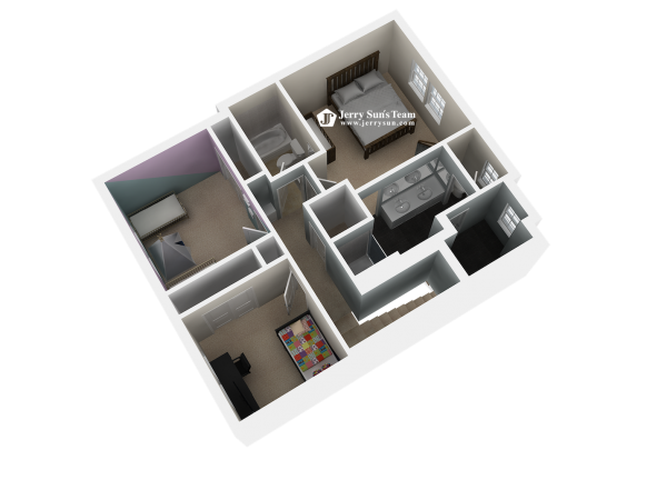 3D FLOOR PLAN-UPPER LOGO5