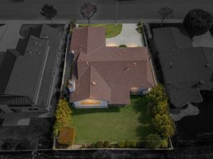 Aerial View Twilight