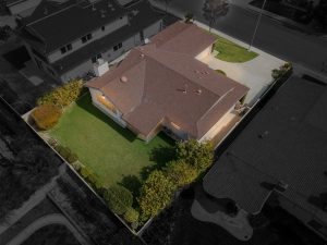 Aerial View Twilight