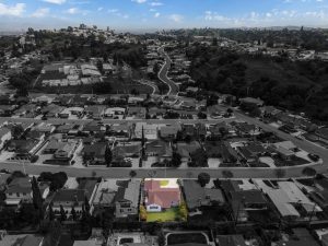 Aerial View Twilight