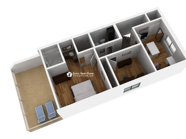 3D Floor Plan-Second Logo4