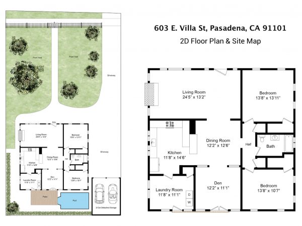 2D Floor Plan Site Map2