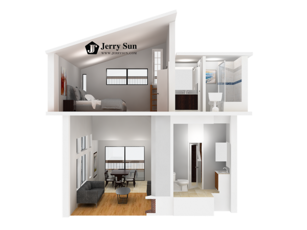 3D Dollhouse View-Logo3