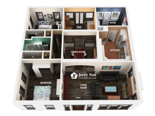 3D Floor Plan-Logo2