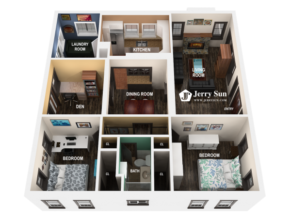 3D Floor Plan-Logo3