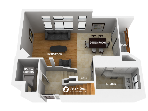 3D Floor Plan-Main Logo3
