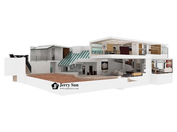 3D Dollhouse View-Logo3