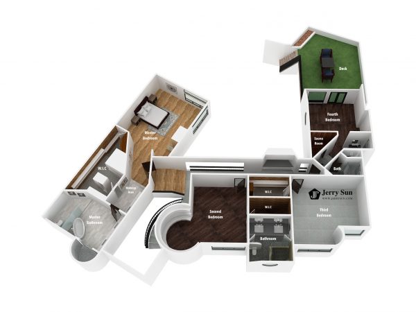 3D Floor Plan-Second Logo1